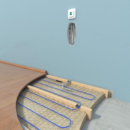 Как сделать электрический теплый пол на деревянном основании